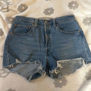 Levi’s high waisted shorts